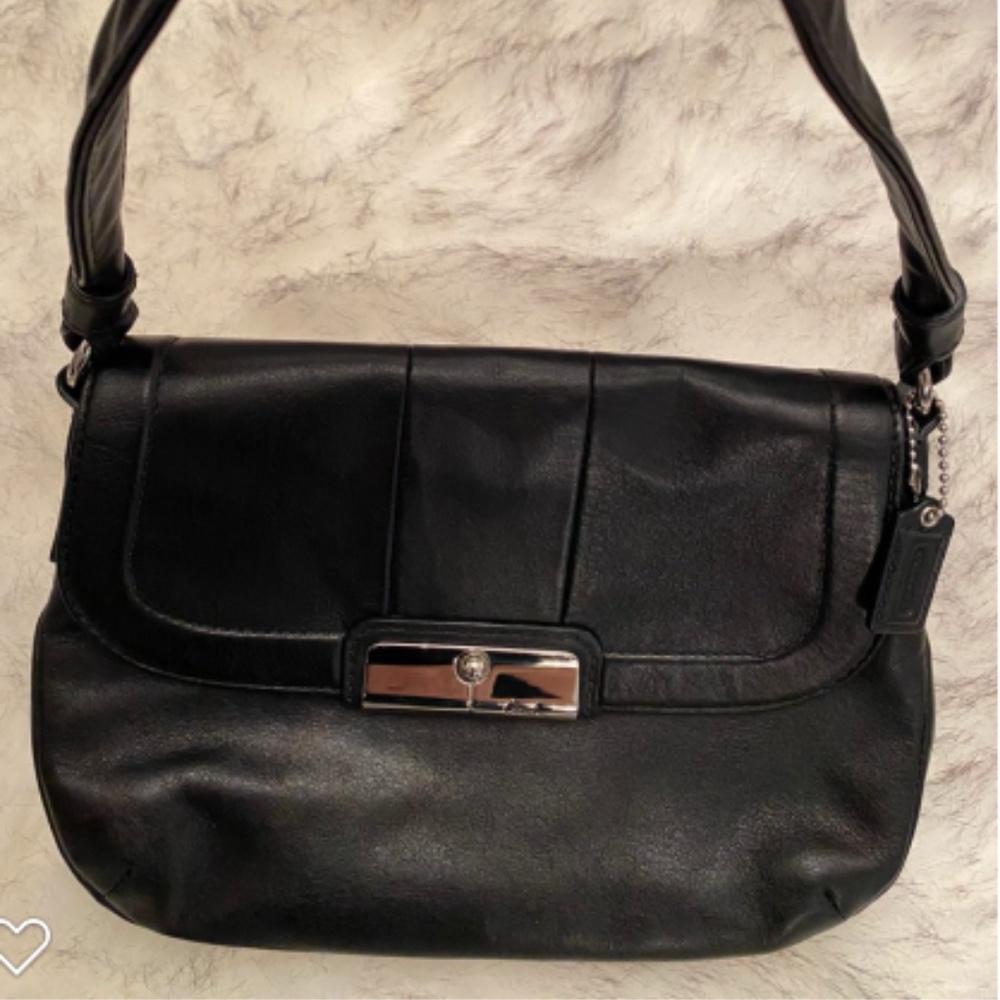 Coach small black bag